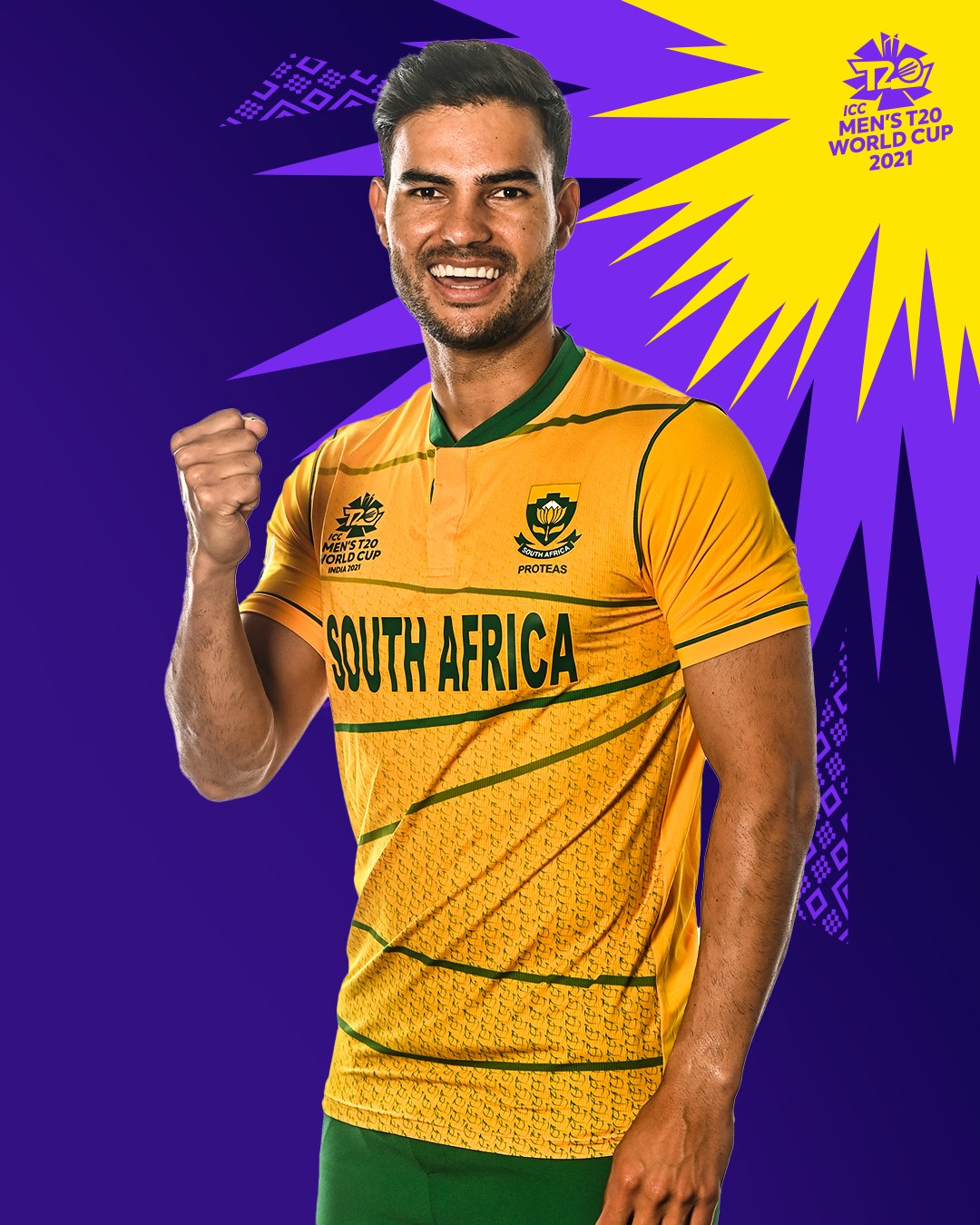South African Team Kit for T20 World Cup 2021