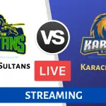 Karachi Kings vs Multan Sultans Live Streaming