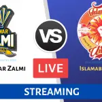Peshawar Zalmi vs Islamabad United Live Streaming