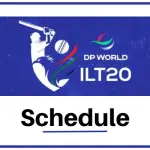 ILT20 Schedule, Match Fixtures, Time Table UAE's International League T20